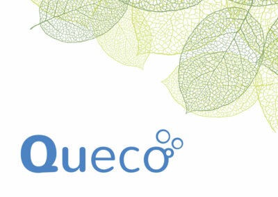 Queco – Logo, Materiały promocyjne, Strona internetowa