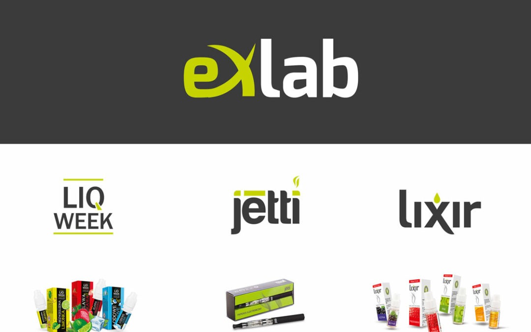 Exlab: Liqweek, Jetti, Lixir – Naming, Logo, Materiały promocyjne, Strona internetowa